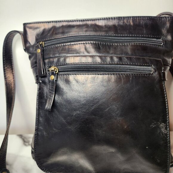 ALDO WOMENS BLACK SQUARE CROSS BODY PURSE - Picture 9 of 16